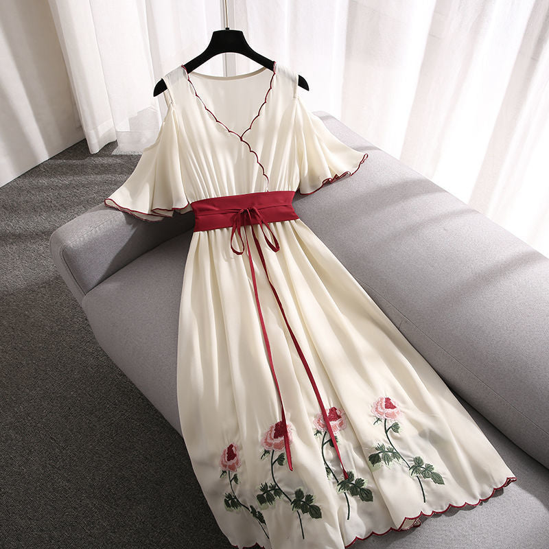 Women's Summer Embroidery Dress