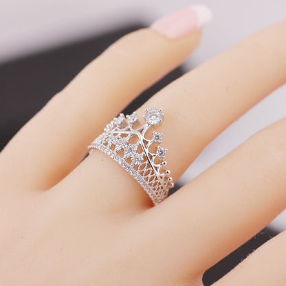 Crown Ring Women's Two-piece Ring