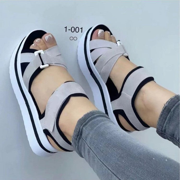 Women's Round Toe Thick Bottomed Flat Bottomed Shoes