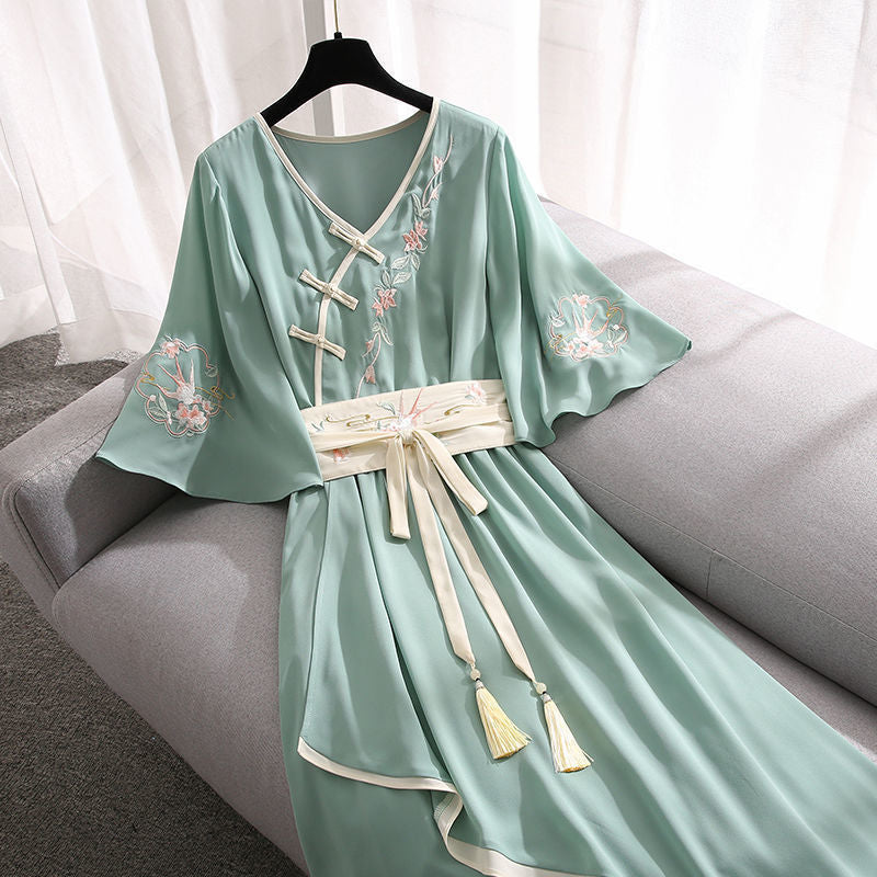 Women's Summer Embroidery Dress