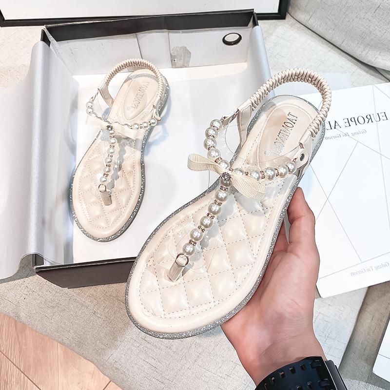 Casual All-match New Outer Wear Flat Sandals