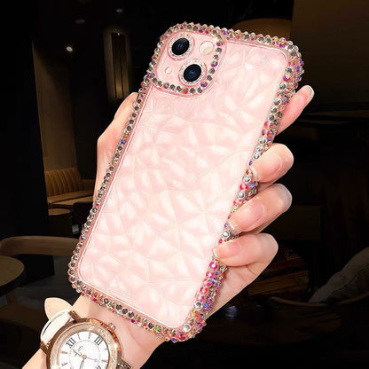 Phone Protection Diamond Pattern Silicone Case