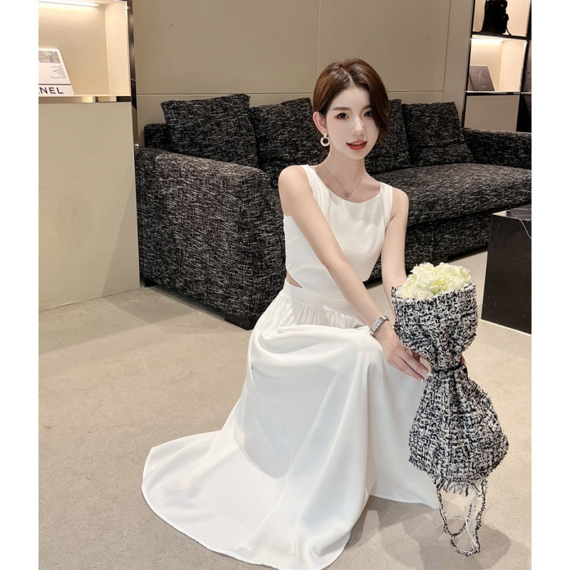 Purely Desired Hollow White Dress Children